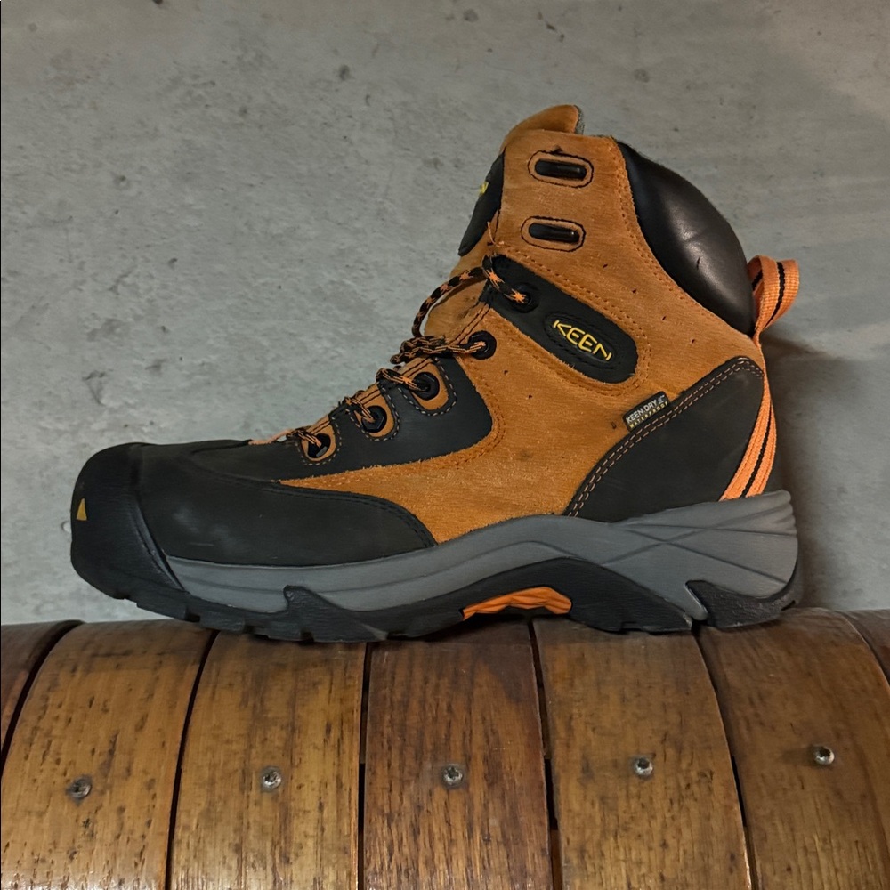 Keen Rainer Mid Composite Toe Work Boots EUC 10.5 - Picture 5 of 9